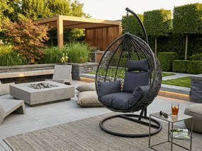 Vankúš do závesného kresla KOKON, tmavo sivý