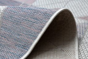 Koberec SIZAL SION Geometric 3006 ecru/rúž