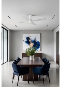 FARO 33756WT - LED stropný vent. FRASER XL LED/16W/230V biela pr. 120 cm WT + DO