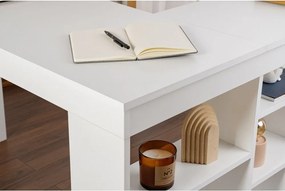 Matný pracovný stôl 120x130 cm Vesper – Kalune Design