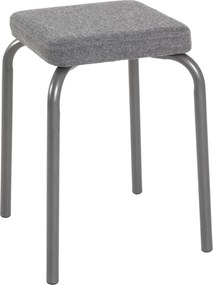 XXXLutz STOHOVATEĽNÝ STOLČEK, kov, textil, 36/49/36 cm Carryhome - Kreslá - 001931060401
