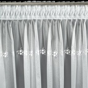 ZÁCLONA NA PÁSKE LILAC 400X160 CM, 200X250 CM BIELA