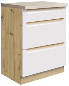 Skrinka do kuchyne Glamour10d White