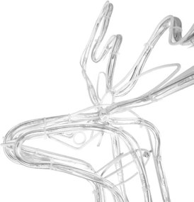 Ruhhy Svietiaci pohyblivý SOB teplá biela farba 216 LED