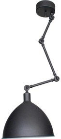 ByRydens 4200930-4007 - Závesný luster na tyči BAZÁR 1xE27/5W/230V čierna