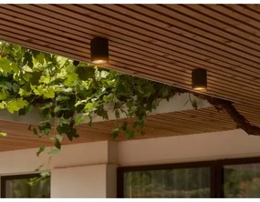 Nordlux - Vonkajšie stropné svietidlo KYKLOP 1xGU10/15W/230V IP54 čierna