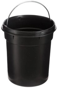 Odpadkový kôš s bambusovým vekom NATUREO 3L, čierny