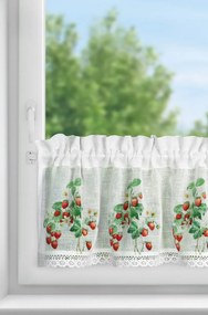 EUROFIRANY KRÁTKA ZÁCLONA NA PÁSKE KSENIA 150X30 CM VIACFAREBNÁ