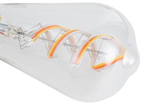 Inteligentné stmievateľné LED žiarovky E27 ST64 číre RGBW 4W 250lm 2700K
