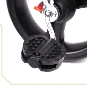 KIK Trojkolka TRIKE FIX LITE, 1-5 rokov, netlakové kolesá, otočné sedadlo, námornícka modrá
