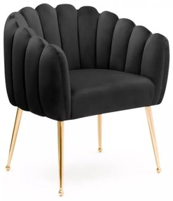 EXKLUZÍVNA STOLIČKA ELISA ZLATÉ NOHY