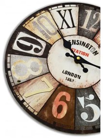 Hodiny drevené 30x30 17AC019