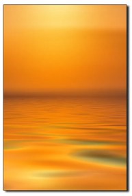 Obraz na plátne - Pokojné more pri západe slnka - obdĺžnik 7280A (75x50 cm)