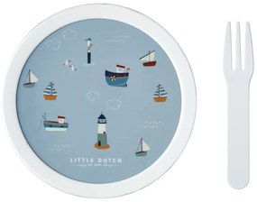 Detský desiatový box s vidličkou Sailors bay - Mepal