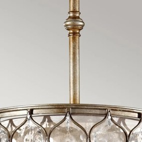 Feiss FE-LUCIA-P-C - Luster na tyči LUCIA 1xE27/60W/230V