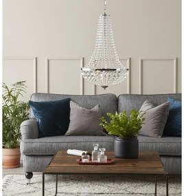 Markslöjd 107550 - Krištáľový kúpeľňový luster na reťazi GRÄNSÖ 2xG9/20W/230V