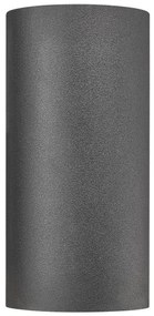 Nordlux - Vonkajšie nástenné svietidlo CANTO 2xGU10/28W/230V IP44 čierne