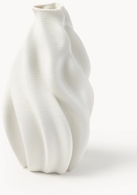 3D tlačená porcelánová váza Lyria, V 29 cm