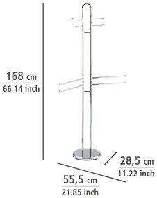 Oceľový stojan na uteráky Palermo - Wenko