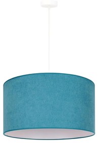 Duolla - Luster na lanku BRISTOL 1xE27/40W/230V pr. 45 cm tyrkysová