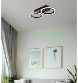 Globo 67360D2 - LED stropné svietidlo BLEVINS 15W/230V 3000/4200/600K 21x44,5 cm