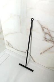 Aqualine Aqualine, Podlahová stierka 300x890mm, čierna, SQ121B
