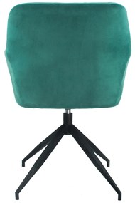 Otočná stolička Viata (zelená + čierna) . Vlastná spoľahlivá doprava až k Vám domov. 1064129