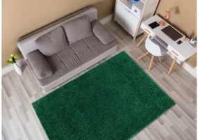 Koberec SOFFI shaggy flašková zelená