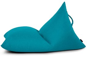 Tyrkysovomodrý detský sedací vak Razzy – SLOWDOWN