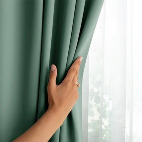 AmeliaHome Záves Blackout EYELETS mentolová, 140 x 245 cm