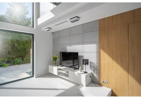 Biele stropné svietidlo s kovovým tienidlom 34x18,5 cm Loid – GTV