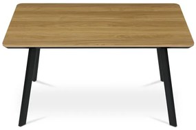 Autronic BONTEC Jedálenský stôl 140x80cm, mdf, dub, HT-531 OAK Farba: Hnedá