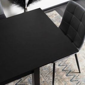 JAKS Rozkladací stôl 80 - 160cm Max čierny  2/2