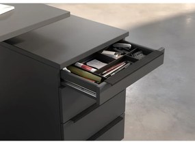 Antracitová skrinka 42x63 cm Mailand – Germania