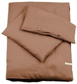 Cotton &amp; Sweets Ľanové obliečky Junior čokoláda 100x135cm