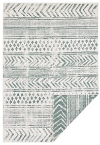 Zeleno-krémový vonkajší koberec NORTHRUGS Biri, 120 x 170 cm