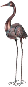 Volavka 90 cm - kovová záhradná dekorácia