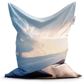 Sablio Sedací vak Krídlo lietadla - 200x140 cm