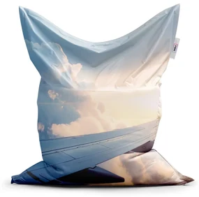 Sablio Sedací vak Krídlo lietadla - 200x140 cm