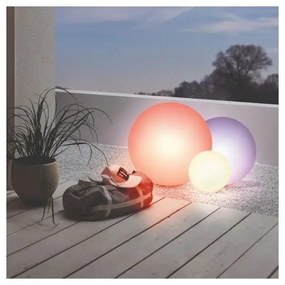 Eglo 55784-LED RGBW Vonkajšie svietidlo MONTEROLO-C 1xE27/9W/230V IP65 pr. 39cm+DO