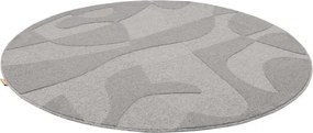Koberec Agnella Morphic Botanica sivý kruh