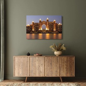 Obraz stavby v Dubaji (90x60 cm)