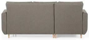 Rozkládací rohová sedací souprava DORIS Béžová