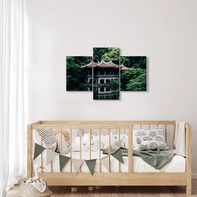 Obraz z japonskej národnej záhrady (90x60 cm)