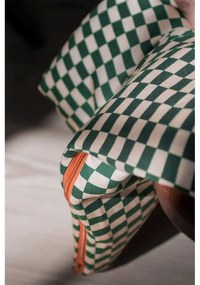 Zelené/béžové obliečky na jednolôžko z bavlneného saténu 140x200 cm Mini – Mette Ditmer Denmark