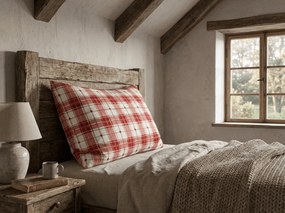 Obliečka na vankúš z mikrovlákna TARTAN HEART 70x90 cm, farebný