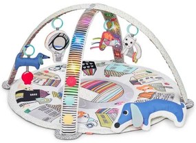 Deka na hranie hudobná, svietiaca, 4 hračky Vibrant Village 0m+