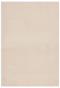 Umývateľný koberec mäkký huňatý 160x230 cm protišmykový béžový