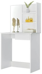 Dekoratívny stolík BELEZA, biely