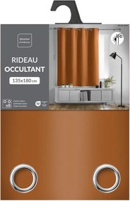 Zatemňovací záves v terakotovej farbe 135x180 cm Occult – douceur d'intérieur